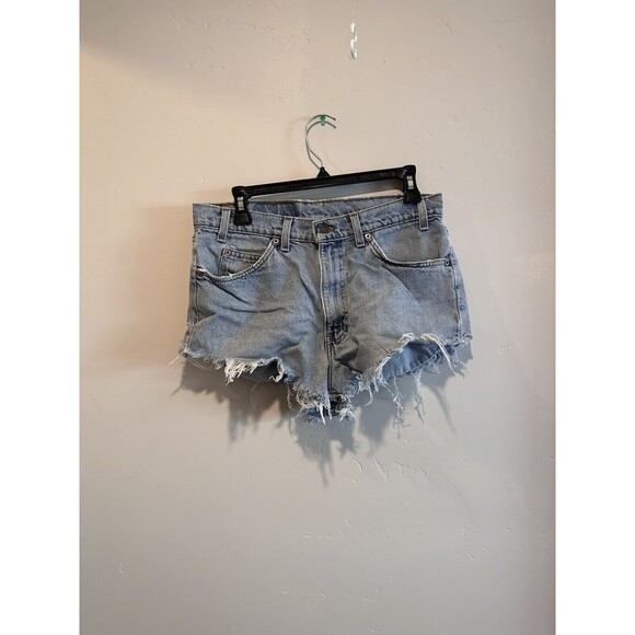 Levi's Light Blue Jean Shorts - Picture 1 of 3
